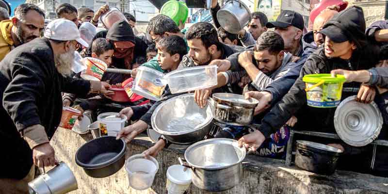গাজায় মানবিক সংকট: অপুষ্টি ভয়াবহভাবে ছড়িয়ে পড়ছে, প্রায় ৯০,০০০ নারী ও শিশু