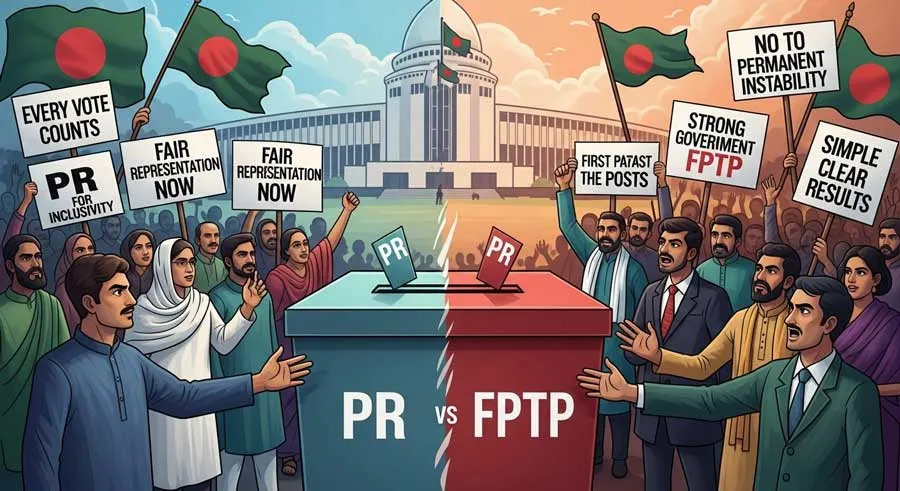 পিআর পদ্ধতি: বাংলাদেশের রাজনৈতিক সংকটের মধ্যে একটি বিপ্লবী সমাধান